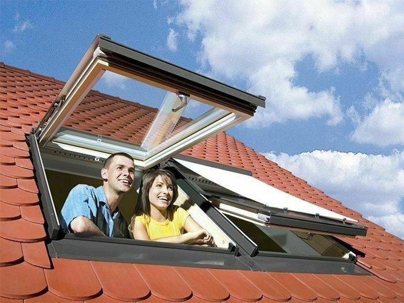 Aluminum Pitched Roof Windows